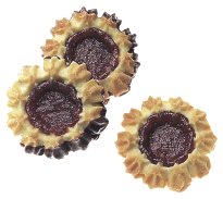 Schoko Johannisbeertörtchen
